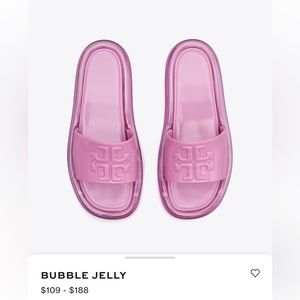 Tory Burch Bubble Jelly slides